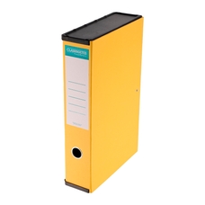 Classmates Box File - Foolscap - Yellow - Pack of 1